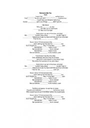 English Worksheet: Adele Song 
