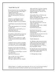 English Worksheet: present perfect song