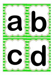 alphabet A-Z