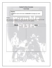 English Worksheet: Rumble Fish Movie Worksheet