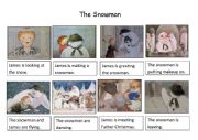 English Worksheet: Snowman