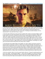 Tolkien Movie Lesson
