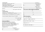 English Worksheet: Likes and Dislikes Worksheet
