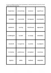 English Worksheet: In Other Words 