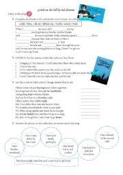 English Worksheet: Past Simple Song