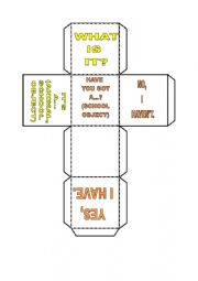 English Worksheet: Questions: Have you got? What is it?