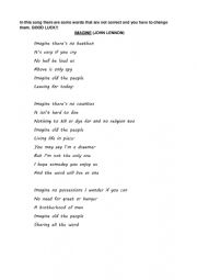 Imagine - song by John Lennon