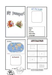 English Worksheet: paspot 