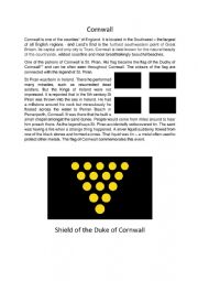 English Worksheet: Devon and Cornwall - exercies for primary school