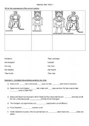 English Worksheet: Whose are they?