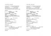English Worksheet: I was here