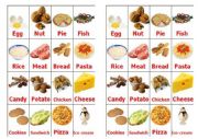 English Worksheet: fruits and vegetables