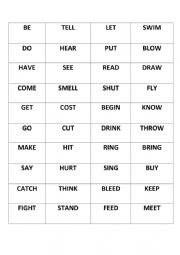 irregular verbs