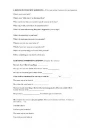 English Worksheet: If I were a boy