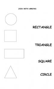 English Worksheet: sahpes