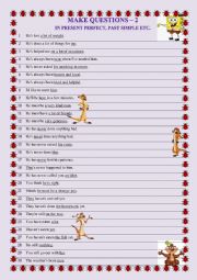 Practice QUESTION FORMATION - 2