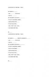 English Worksheet: A GOOD PIECE OF WRITING