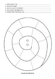 English Worksheet: Animals Description