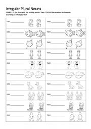 Irregular Plural Nouns