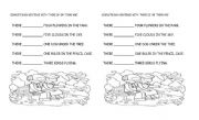 English Worksheet: THERE IS THERE ARE