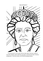 English Worksheet: Queen Elizabeth II