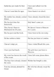 English Worksheet: cards for making questions