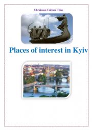 English Worksheet: Kyiv sights