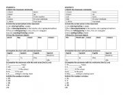 English Worksheet: test To be/classroom objects/classroom commands/actions in class/numbers