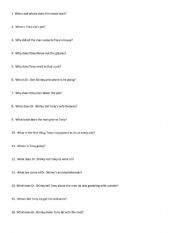 English Worksheet: 40 Question Green Book Movie Guide