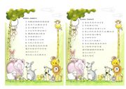 English Worksheet: Alphabet dictation