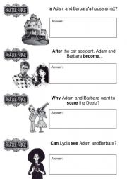 English Worksheet: Beetlejuice