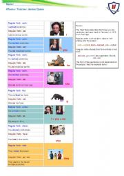 English Worksheet: Past simple