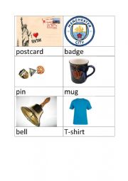 English Worksheet: Shopping for souvenirs