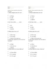Modal verbs Listening