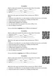 English Worksheet: Defining personalities