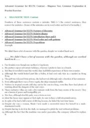English Worksheet: Contrast