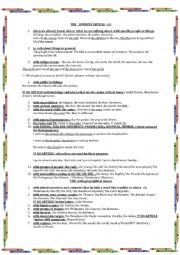 English Worksheet: the definite article