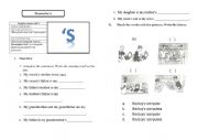 English Worksheet: Possessive:s