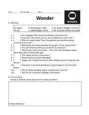 English Worksheet: Movie 