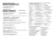 English Worksheet: IF CONDITIONAL TYPE 1
