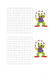 English Worksheet: Hobbies word search