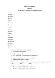 English Worksheet: Gravity Falls Episode 11