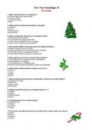 Christmas Quiz