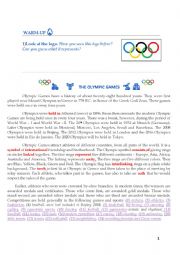 The Olympic Games 