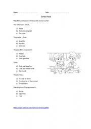 English Worksheet: Oral Comprehension Cookery Program Advertisement + KEY
