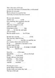 English Worksheet: Boney M