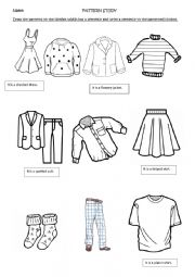 Pattern Study - ESL worksheet by ahfabera