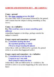 English Worksheet: Gerund or Infinitive?