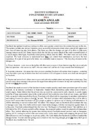 English Worksheet: Business English