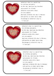 English Worksheet: Valentineday
